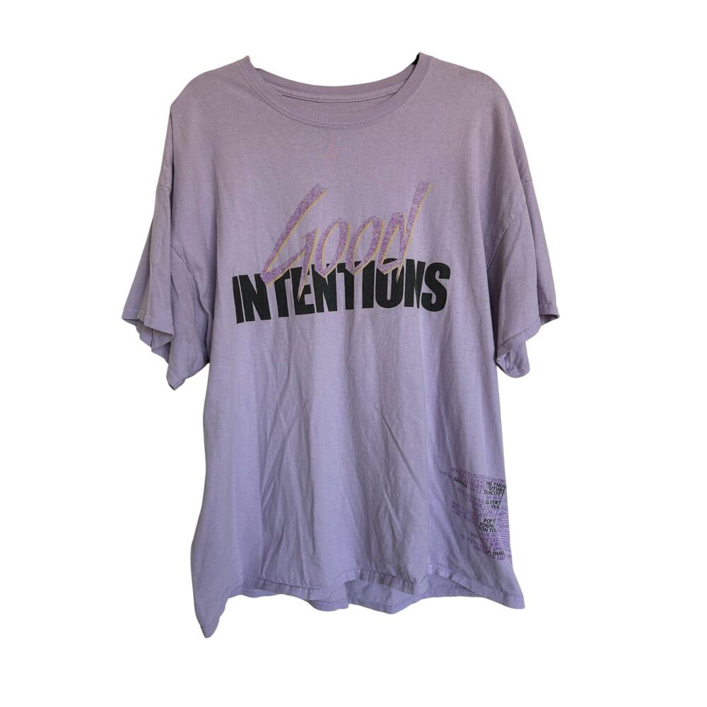 Nav X VLONE Good Intentions Doves Hip Hop Rap Tour Lavender Men's XXL 2XL EUC